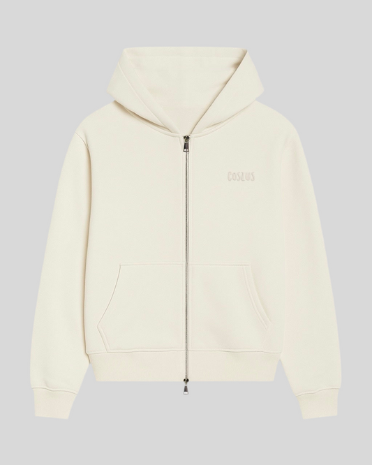 EMBROIDERED ZIP HOODIE