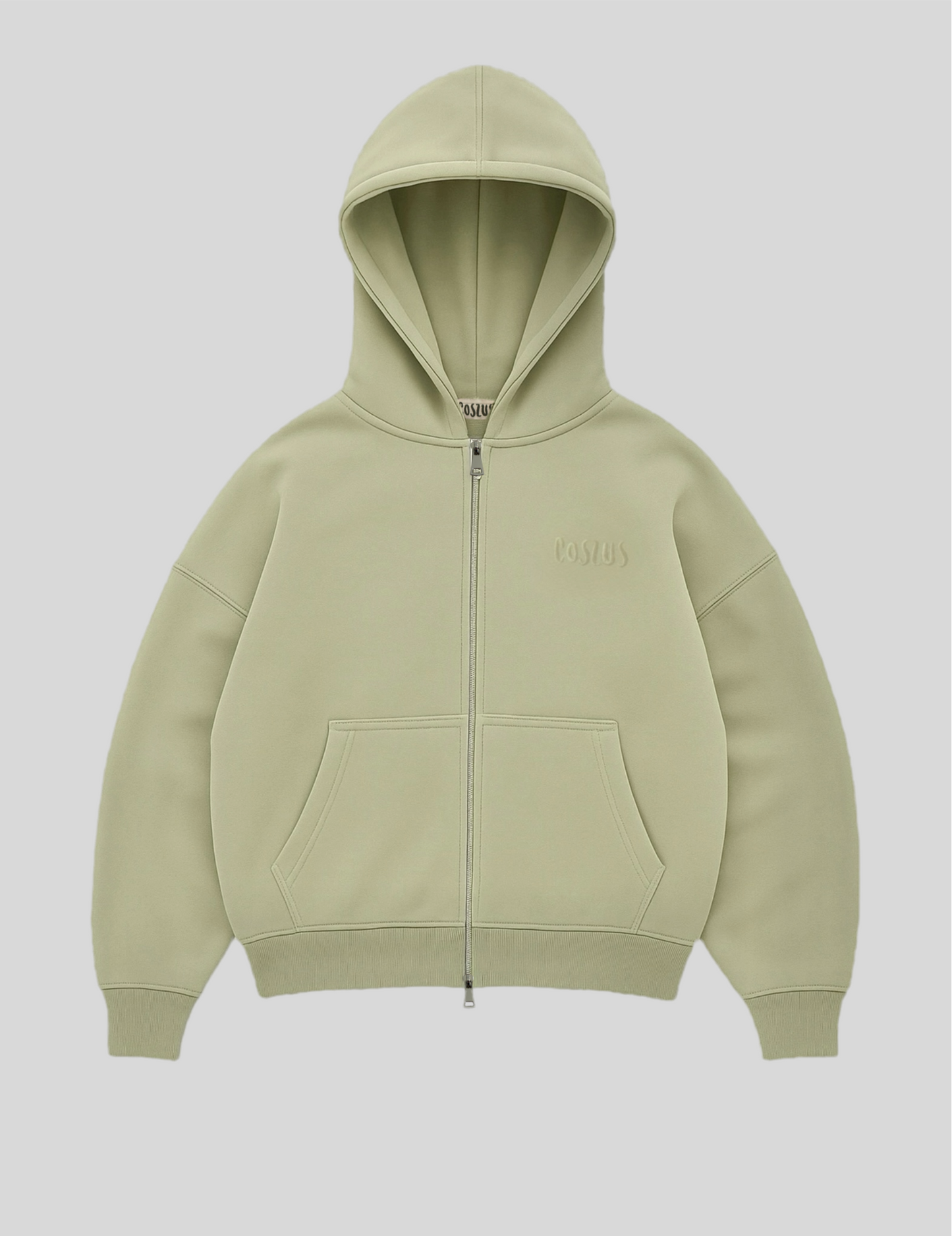 EMBROIDERED ZIP HOODIE