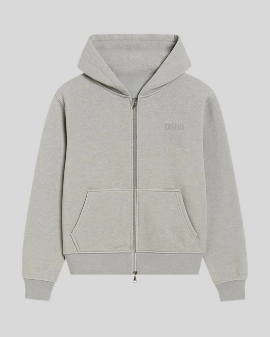 EMBROIDERED ZIP HOODIE