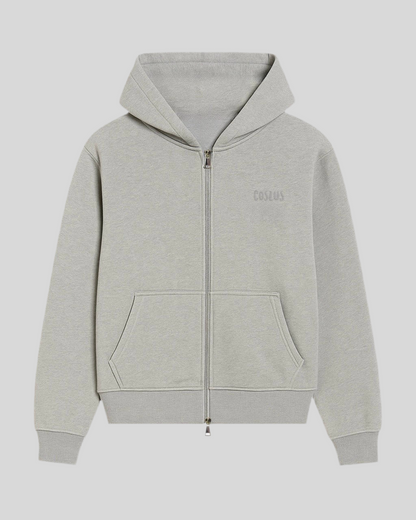 EMBROIDERED ZIP HOODIE