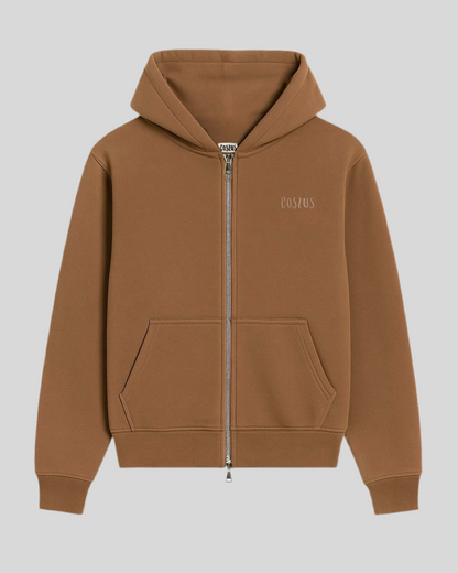 EMBROIDERED ZIP HOODIE