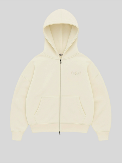 EMBROIDERED ZIP HOODIE