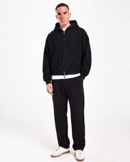 EMBROIDERED ZIP HOODIE