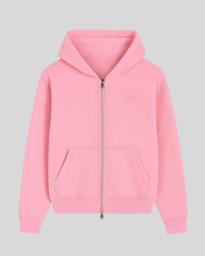 EMBROIDERED ZIP HOODIE