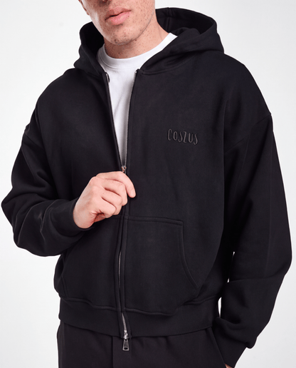 EMBROIDERED ZIP HOODIE
