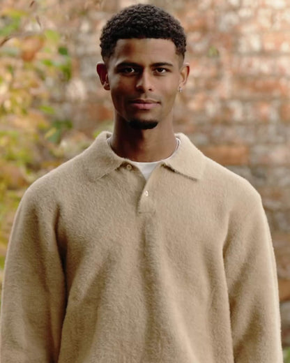 PURE MOHAIR POLO